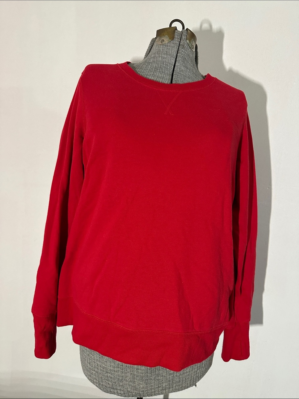 Classic Crewneck Sweater - Red